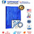 TUFFPAULIN 9FT X 9FT 120 GSM Blue Tarpaulin Tirpal Tadpatri Tharpai Thadika, Eyelet, MLCL, UV  Water Resistant