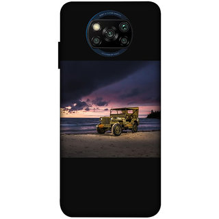                       POCO X3/ X3 PRO ( sports car) PRINTED BACK COVER                                              