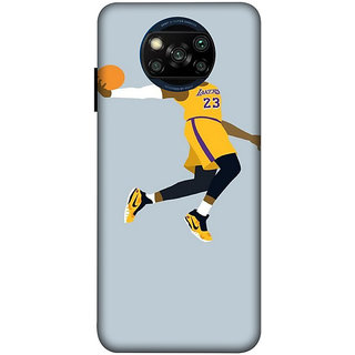                       POCO X3/ X3 PRO ( football, sports) PRINTED BACK COVER                                              