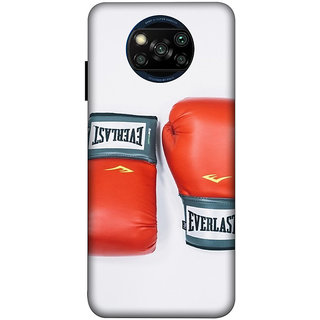                       POCO X3/ X3 PRO ( boxing, sports) PRINTED BACK COVER                                              