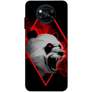                       POCO X3/ X3 PRO ( panda wallpaper, cartoons) PRINTED BACK COVER                                              