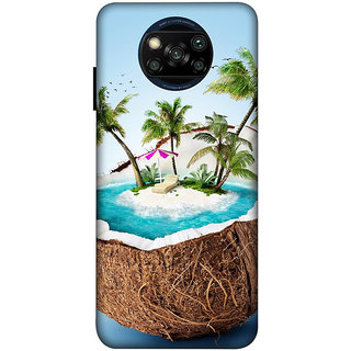                       POCO X3/ X3 PRO ( NATURE WALLPAPER) PRINTED BACK COVER                                              