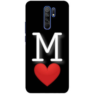                       REDMI 9 PRIME ( m name, letter name) PRINTED BACK COVER                                              