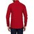 Singularity Clothing Mandarin/Chinese Collar Shirt For Men In Reddish Maroon