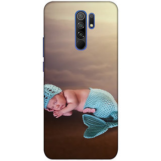                       REDMI 9 PRIME ( baby wallpaper) PRINTED BACK COVER                                              