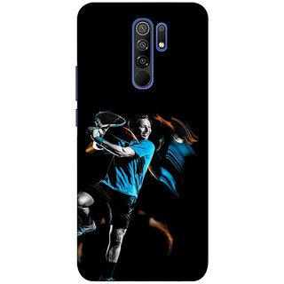                       REDMI 9 PRIME ( sports wallpaper) PRINTED BACK COVER                                              