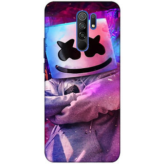                       REDMI 9 PRIME ( music, art) PRINTED BACK COVER                                              