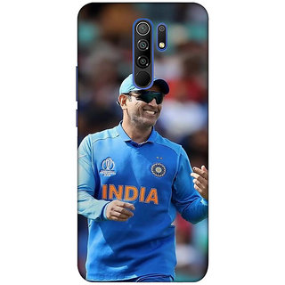                       REDMI 9 PRIME ( cricket, superb hero) PRINTED BACK COVER                                              