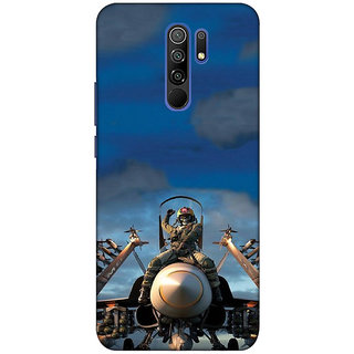                       REDMI 9 PRIME ( animals, nature) PRINTED BACK COVER                                              