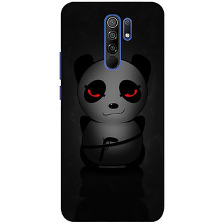                       REDMI 9 PRIME ( panda wallpaper, cartoons) PRINTED BACK COVER                                              