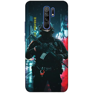                       REDMI 9 PRIME ( avengers, super hero) PRINTED BACK COVER                                              