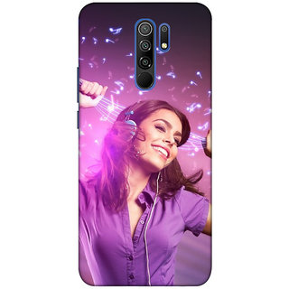                       REDMI 9 PRIME ( attitude wallpaper) PRINTED BACK COVER                                              