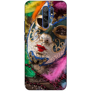                       REDMI 9 PRIME ( jocker wallpaper) PRINTED BACK COVER                                              