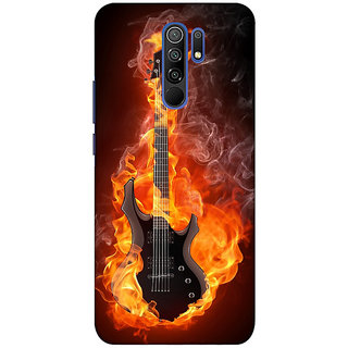                       REDMI 9 PRIME ( MUSIC, ART) PRINTED BACK COVER                                              