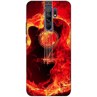                       REDMI 9 PRIME ( music, art) PRINTED BACK COVER                                              