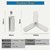 PAYKARS 45W Foldable Fan Shape 3 Leaf Blade LED Bulb B22, Adjustable Light, Indoor, OutdoorGarage LightingWhite