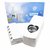 PAYKARS Automatic Toothpaste Dispenser with Toothbrush Holder 5 Hole Wall Mounted Hands Free Toothpaste Squeezer