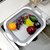 PAYKARS Collapsible Multi-Function Cutting Chopping Board Dish Tub Basin/Washing Bowl, Fruit Vegetable Basket