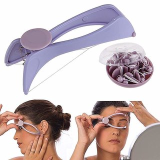                       H'ent 1pc Slique Face and Body Hair Threading                                              