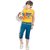 Kavin's 3/4th Pant with Sleeveless Tees for Kids, Pack of 5, Unisex, Multicolored - Jackk
