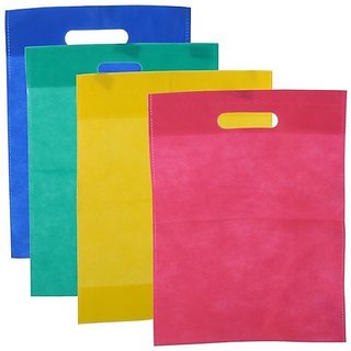                       TUGS D -Cut Cloth Carry Bag  (Multicolor)                                              