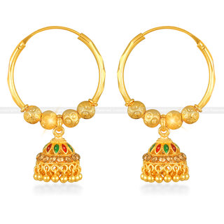Allure Beautiful Earrings Shimmering Beautiful Gold Plated for Women and Girls Allure Beautiful Earrings Shimmering Beautiful Gold Plated for Women and Girls