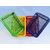 Lazywindow Multipurpose Premium Plastic Fruit Baskets Set of 2 (25x16cm) (Assorted Color)