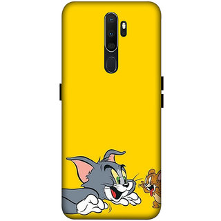                       OPPO A5 (2020) / OPPO A9 (2020)  ( cartoons, micky mouse) PRINTED BACK COVER                                              