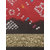 SVB Saree Red And Black Bandhani Print Art Silk  saree