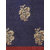 SVB Saree Navy Blue Art Silk Printed Saree With Tassels
