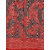 SVB Saree Black And Red Flower Printed Bhagalpuri Saree with Blouse