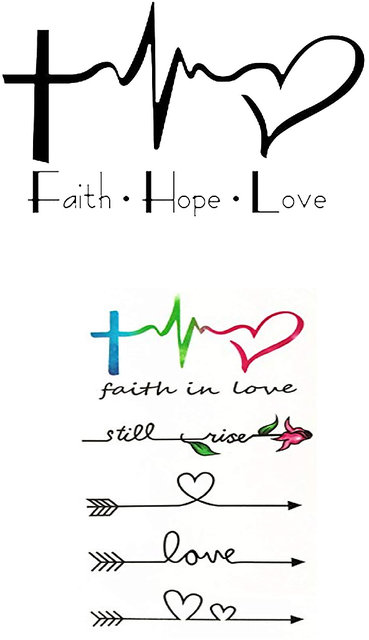 90 Cool Faith Hope Love Tattoo Designs  Body Art Guru