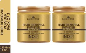 Park Daniel Herbal Hair Removing Waxing Powder-2 bottles(300 gms)