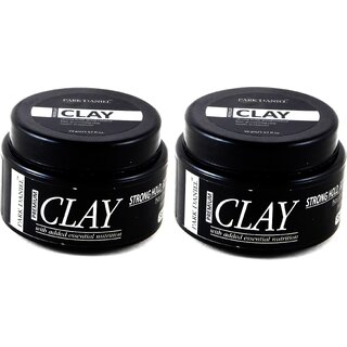                       Park Daniel Strong Hold Hair Grooming Clay- 2 Bottles (100 gm)                                              