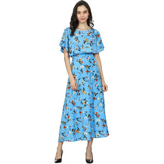 Buy Women Maxi Multicolor Dress Online 