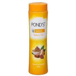                       Ponds Sandal Radiance Talc 50 g                                              