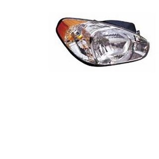                       Head Light Light Assembly For Verna old model Right Driver Side  (without bulb,motor,wiring and holder)                                              