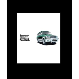 Head Light Light Assembly For QUALIS Type-2, Right Driver Side (without bulb,motor,wiring and holder) Head Light Light Assembly For QUALIS Type-2, Right Driver Side (without bulb,motor,wiring and holder)