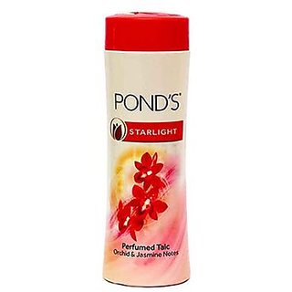 Ponds Starlight Perfumed Talc Orchid Jasmine 50g (Pack Of 3) Ponds Starlight Perfumed Talc Orchid Jasmine 50g (Pack Of 3)