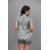 Faiseanta Premium Satin Shirt Short Set Grey Loungewear  Luxury Nightwear for Women and Girls (Grey, Small)