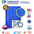 TUFFPAULIN 30FT X 18FT 150 GSM Blue Heavy Duty Tarpaulin Tirpal Tadpatri Tharpai Thadika, UV  Water Resistant