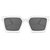 Unisex Black And White UV Protected Sunglasses (Free Size)