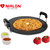 Nirlon Aluminium Gas Compatible Non Stick Dosa Roti Chapati Pathiri Round Tawa 28.5cm, Red 3mmRT