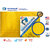 TUFFPAULIN 60FT X 30FT 150 GSM Yellow Heavy Duty Tarpaulin Tirpal Tadpatri Tharpai Thadika, UV  Water Resistant