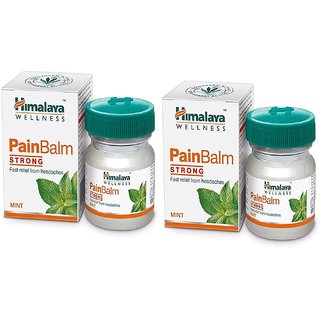                       Himalaya Pain Balm Strong Mint - 10g (Pack Of 2)                                              
