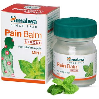                       Himalaya Pain Balm Strong Mint - 10g (Pack Of 4)                                              