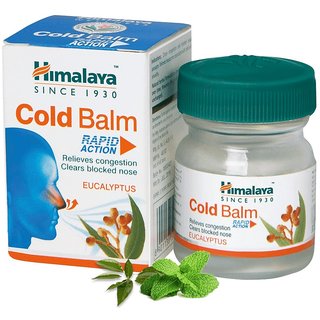 Himalaya Cold Balm Eucalyptus - 10g (Pack Of 4) Himalaya Cold Balm Eucalyptus - 10g (Pack Of 4)