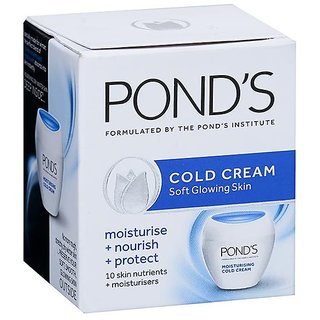                       Ponds Cold Cream Soft Glowing Skin - 26g (Pack of 2)                                              