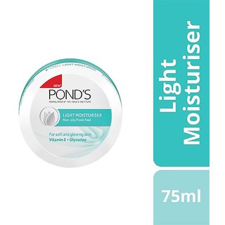                       Ponds Cream Light Moisturiser 74g                                              