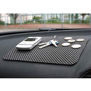 Rsn Car Dashboard Anti Slip Mat Car Dashboard Cover (Universal For Car-Black)